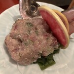 221210土　東京　海鮮酒場 魚波 池袋本店　なめろう