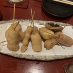 海鮮酒場 魚波 - 221210土　東京　海鮮酒場 魚波 池袋本店　串揚げMIX