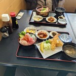 和海 - 料理写真:なごみ定食A