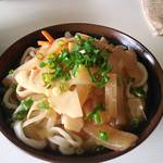 谷川製麺所 - かけ　大（５月はタケノコしっぽく）