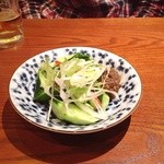 開運とん - じゃじゃ味噌きゅうり