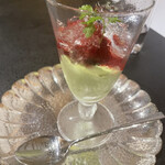 花いち - ピスタチオのパンナコッタ