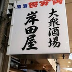 岸田屋 - サイン