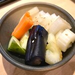 益子 - お新香　2022.12.6