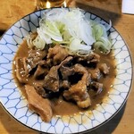 岸田屋 - 上空から煮込み