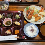 oshokujidokororyouzampakutarafuku - 大海老フライ定食　¥1890