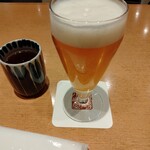 越後長岡 小嶋屋 - 生ビール(グラス) 440