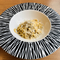 Osteria Falco - トリュフとポルチーニ茸の軽いクリームソース〜タリオリーニ〜