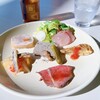 鹿屋市観光物産総合センター 食堂 - 料理写真:セットの前菜