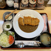 Tonkatsu Kushiage Tomitake - カツカレーランチ。ご飯少なめ