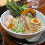 暁 製麺 - 魚介だしラーメン