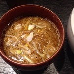 あらとん - 特製つけ麺 並 ¥900 のつけ汁