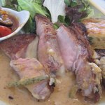 ダン ル シエル - (o>ω<o)柔らかくって美味しすぎ♪茶美豚肩ロース肉のソテー