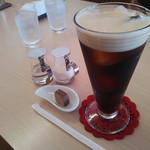 大館珈琲館 - アイスコーヒー(シェイク) \500