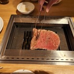 ビーフキッチン - 焼きながらくるくる～