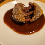 ビーフキッチン - お皿についたデミグラスソースまで舐め回したいほど美味しい(^ω^)