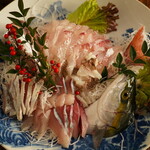 漁師料理 漁火 - 刺し盛り