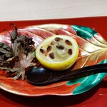 御料理 竹寳 - 白子・粟麩・ベシャメルソール白味噌