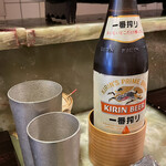 車力門 ちゃわんぶ - ビール中瓶(660円)一本目