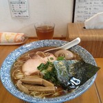 らーめん森や。 - 味玉正油らーめん　細麺（大盛）