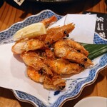 魚男 - 海老唐揚 500円