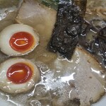 大龍ラーメン - ラーメン大盛味玉