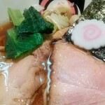 おおぜき中華そば店 - 中華そばアップ