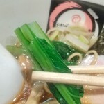 おおぜき中華そば店 - 小松菜