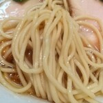 おおぜき中華そば店 - 麺の感じ