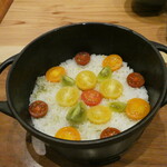 天婦羅 みやしろ - ⑲炊き込みご飯