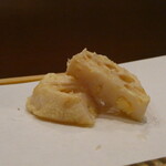 天婦羅 みやしろ - ⑦蓮根