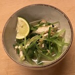 御料理 めなみ - みぶなおひたし