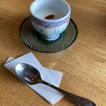 鉄板・懐石 くら馬 - 杏仁豆腐