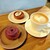 TALUTO DOT COFFEE - 料理写真:紫芋のモンブランタルト、焼きりんごタルト