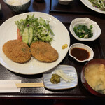 Washoku Seki - 手作りメンチカツ定食！
