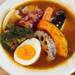 Ka Re Shoku Dou Koropo - あっさり椎茸・昆布スープ、とりやさい、辛口
