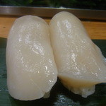 魚がし寿司 - 帆立