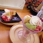 Sushiro - デザート２品。ご馳走さまです(*^^*)
