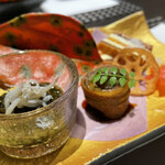 上野 寿司 個室 天通 - 前菜