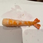 天ぷら 京星 - 二匹目のエビ