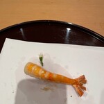 天ぷら 京星 - 三匹目のエビ