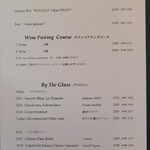 アルジェント - グラスワインメニュー