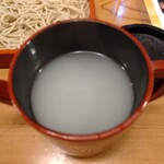 鴻巣宿阿部 - 蕎麦湯