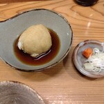 鴻巣宿阿部 - 揚そばがき