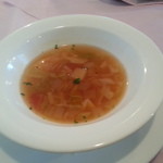 ムッシュ藤田 - ランチのスープ