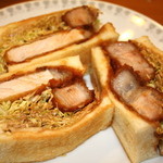 洋食 おがわ - カツサンド ¥650