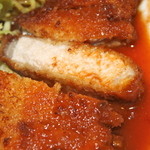 ポークカツレツ 断面