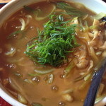 カレーうどんは濃厚＆まろやか