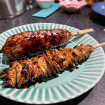 三酉屋 - つくね、かわ