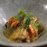 IZA - 人肌タコのキャベツソース仕立てアップ